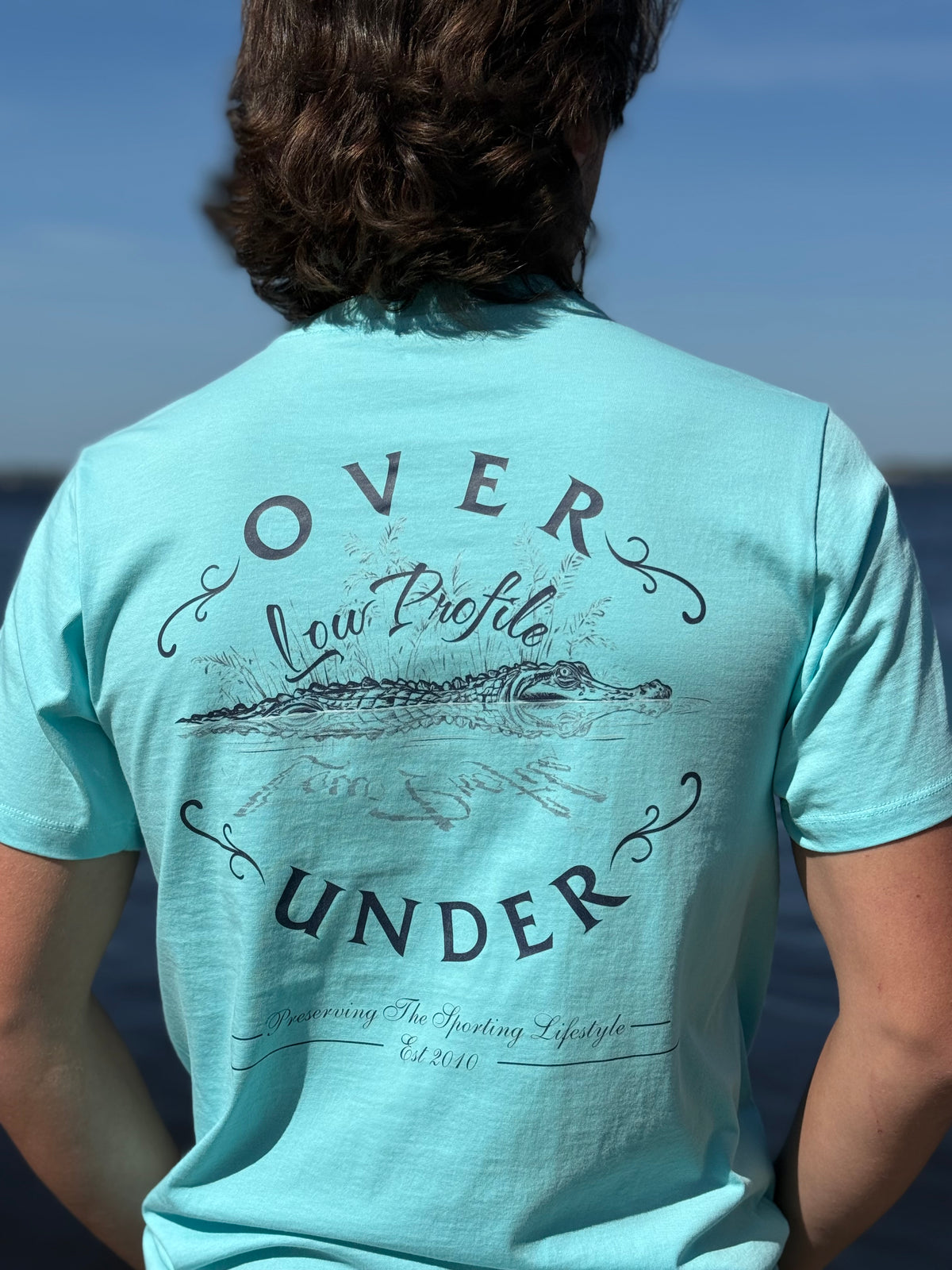 S/S Low Profile T-Shirt Aqua
