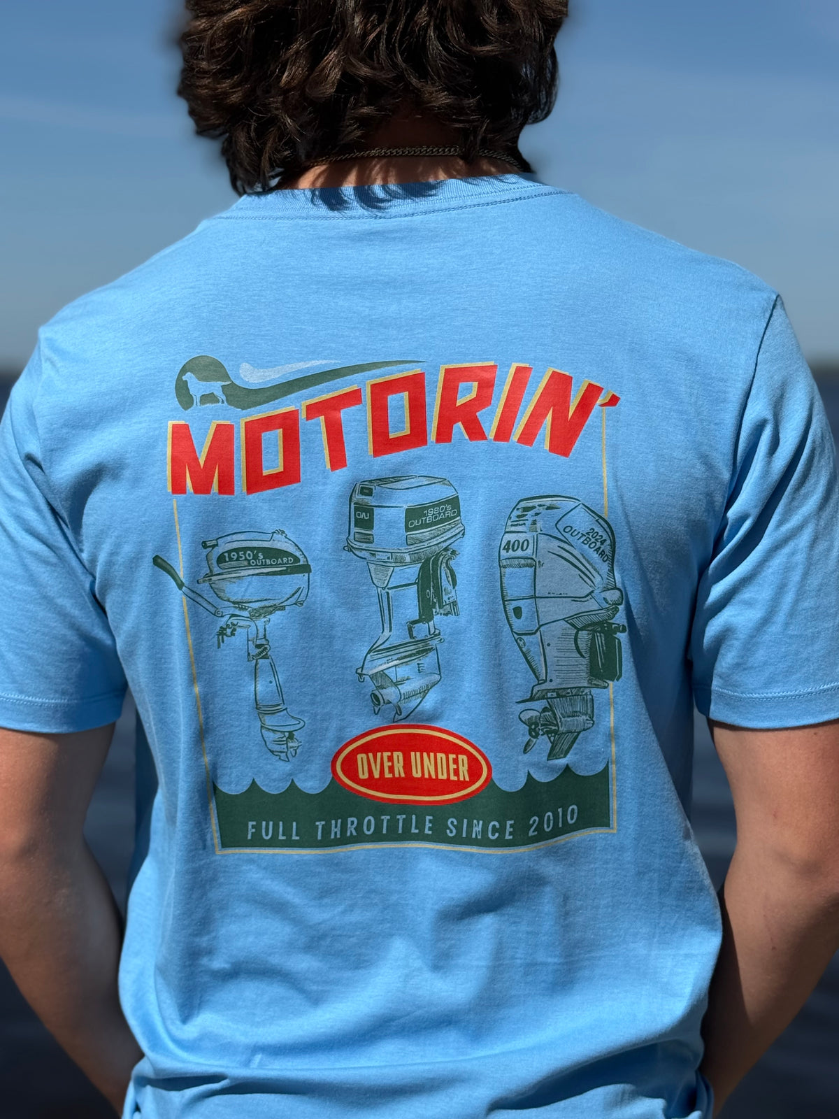 S/S Motorin' T-Shirt Azure
