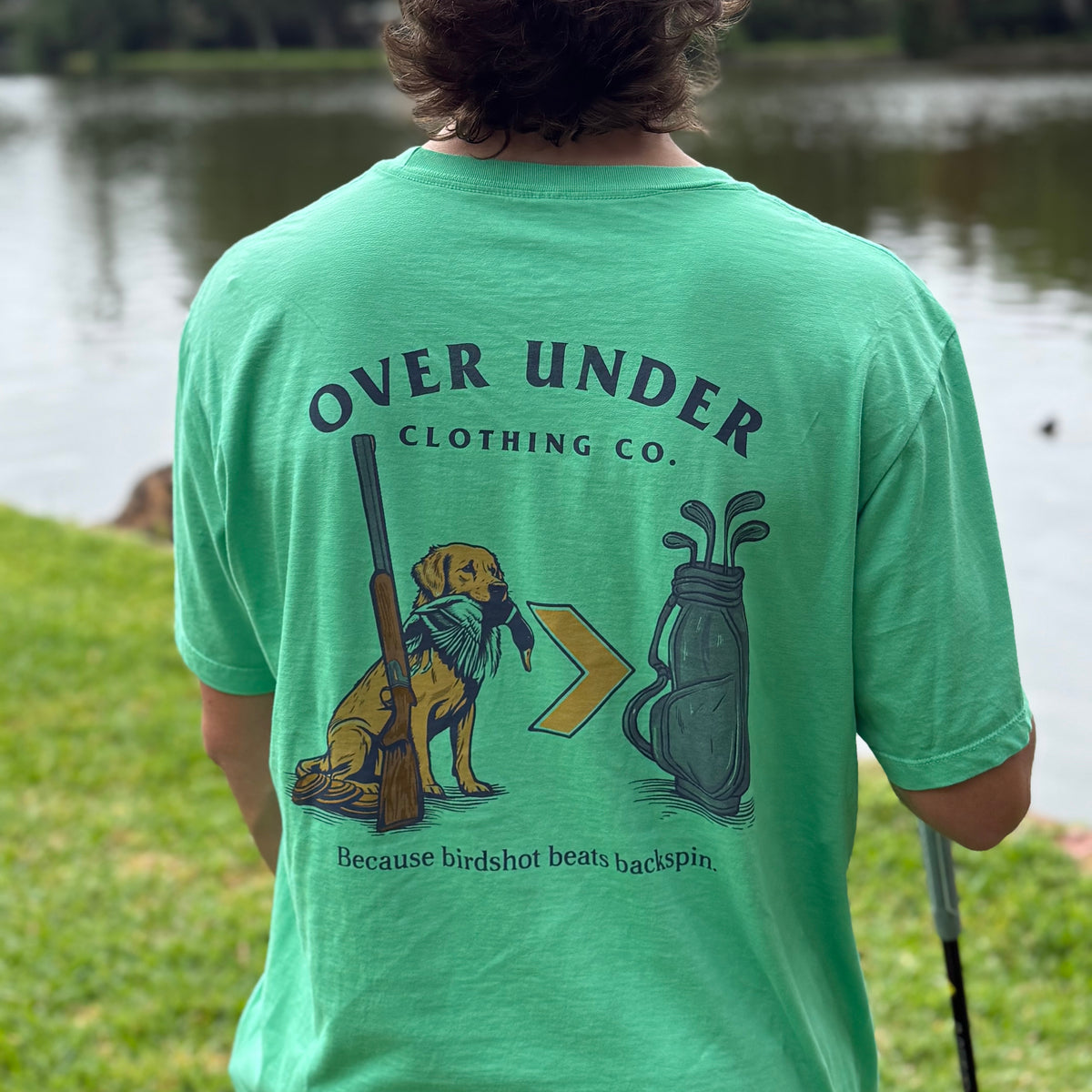S/S Birdshots Greater T-Shirt Sweetgrass
