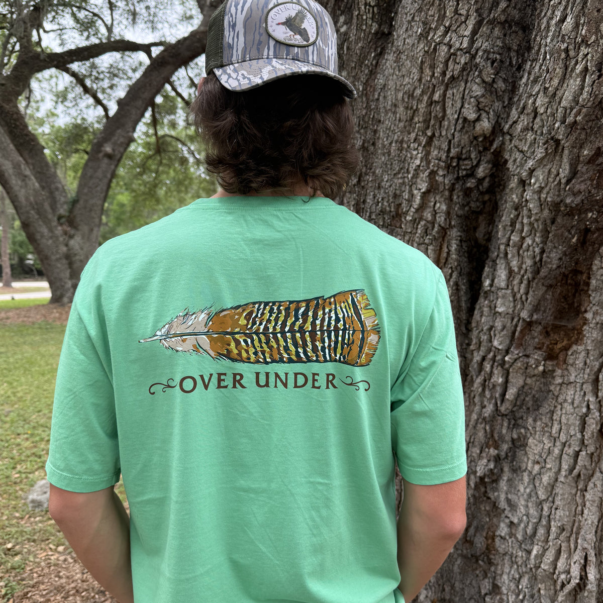 S/S Final Feather T-Shirt Sweetgrass