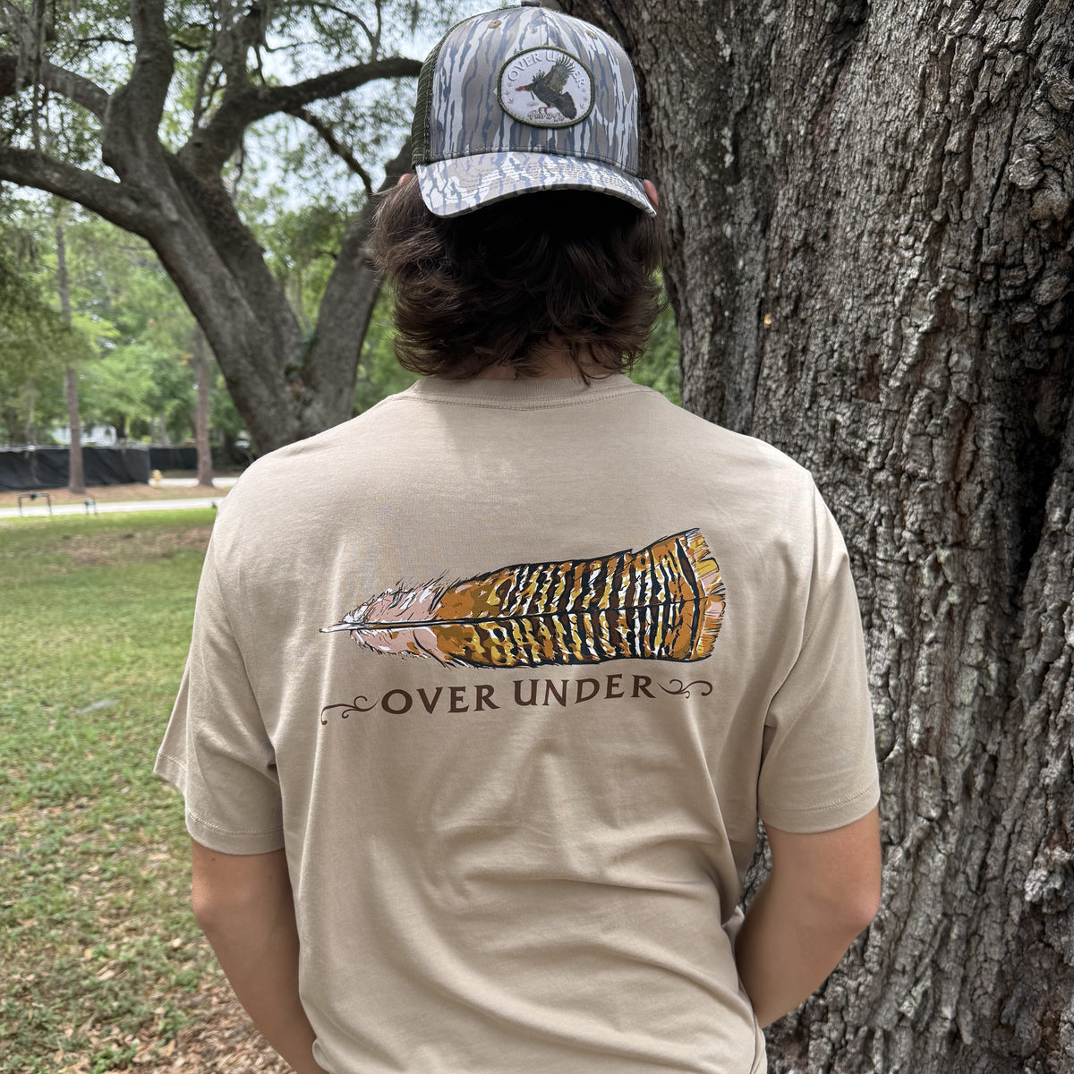 S/S Final Feather T-Shirt Khaki