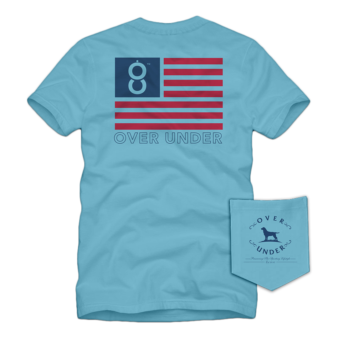 S/S Double Barrel American T-Shirt Beachwash
