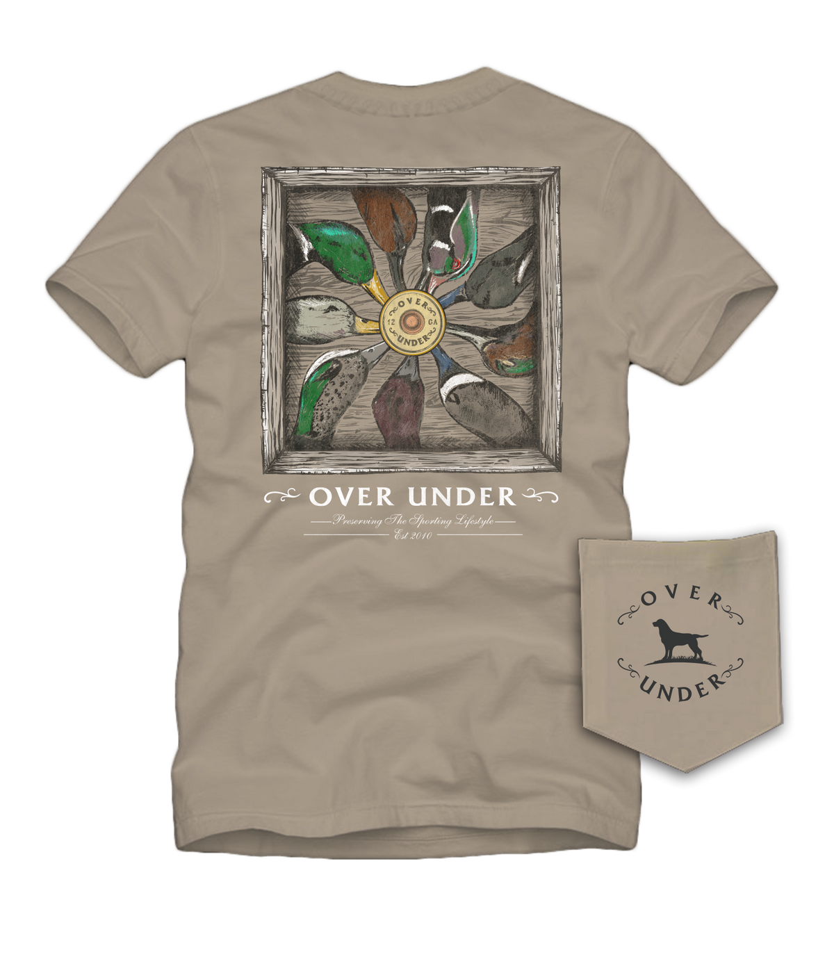 S/S Duck Ring T-Shirt Khaki