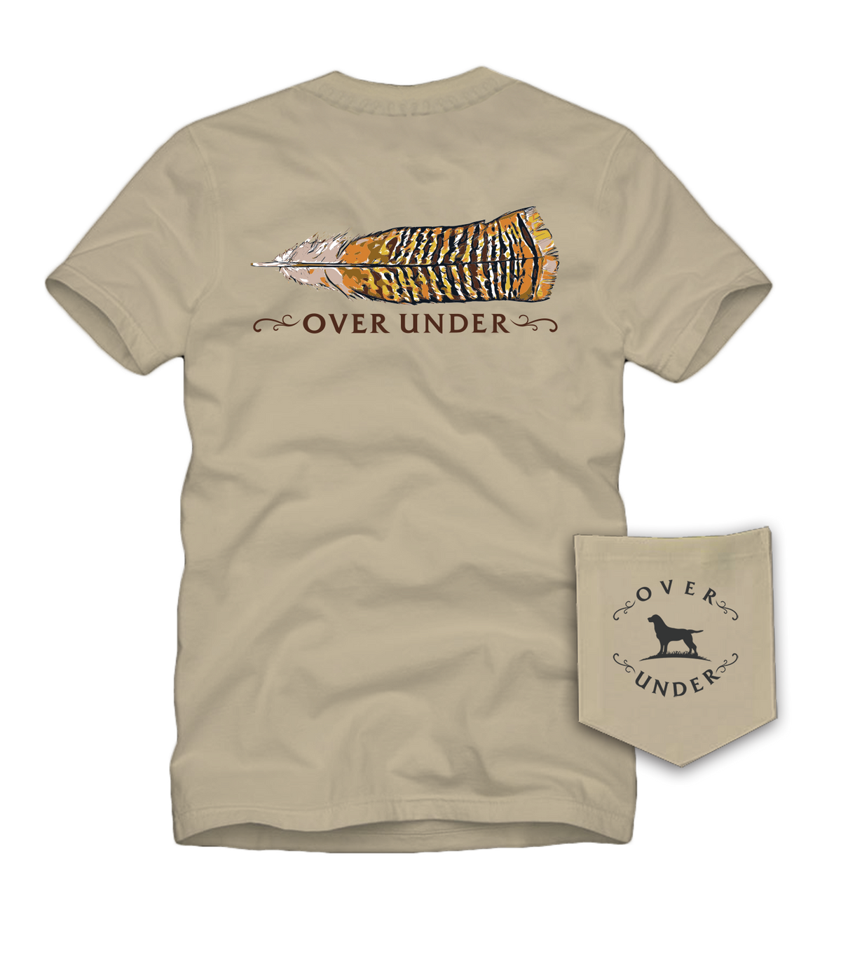 S/S Final Feather T-Shirt Khaki
