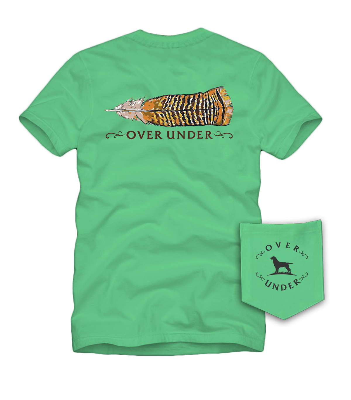 S/S Final Feather T-Shirt Sweetgrass