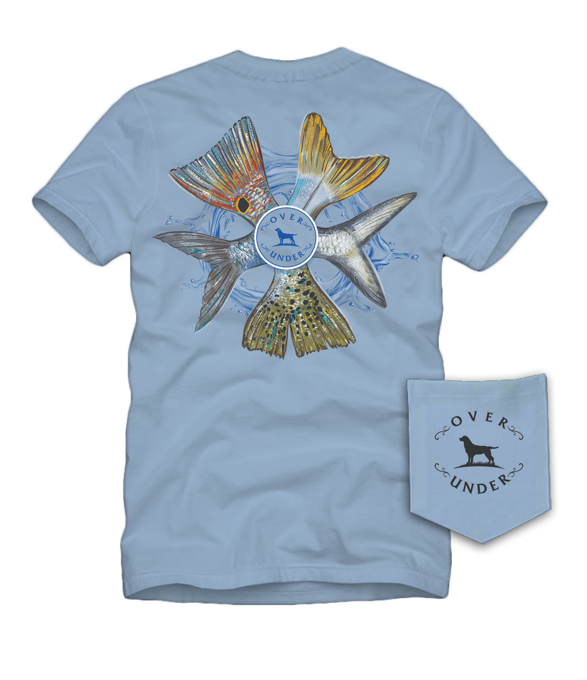 S/S Fish Ring T-Shirt Skyride