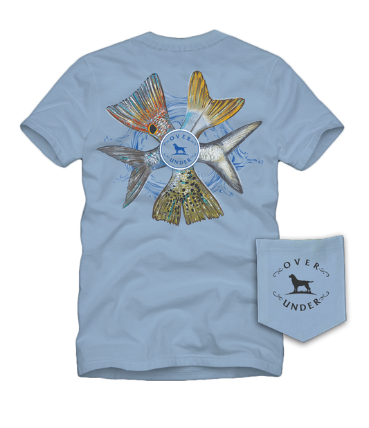 S/S Fish Ring T-Shirt Skyride
