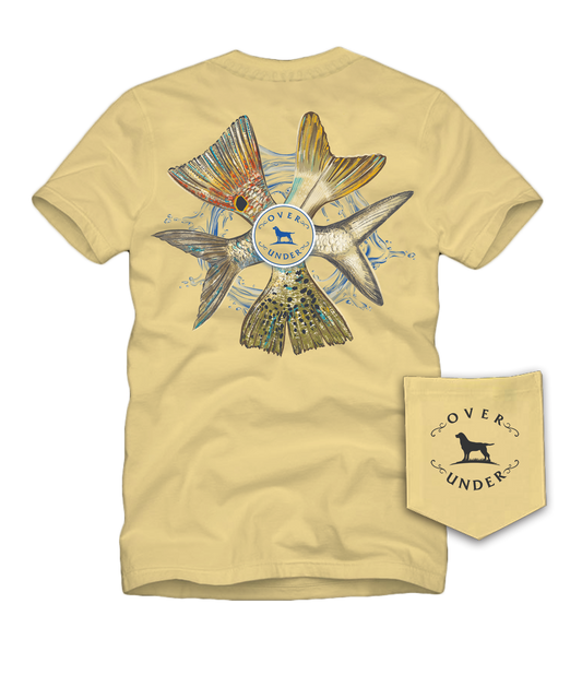 S/S Fish Ring T-Shirt Sunshine