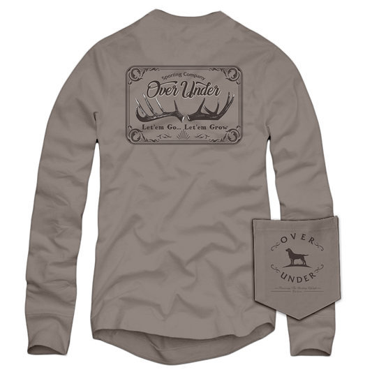 L/S Let Em Go T-Shirt Driftwood