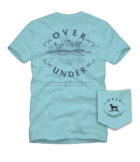 S/S Low Profile T-Shirt Aqua