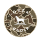 Duck Camo Logo Sticker