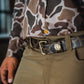 Waterproof Single Shot Belt Duck Camo