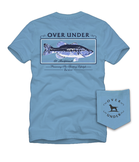 S/S Bucketmouth T-Shirt Azure