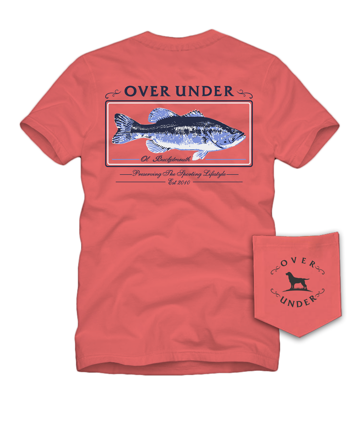 S/S Bucketmouth T-Shirt Coral