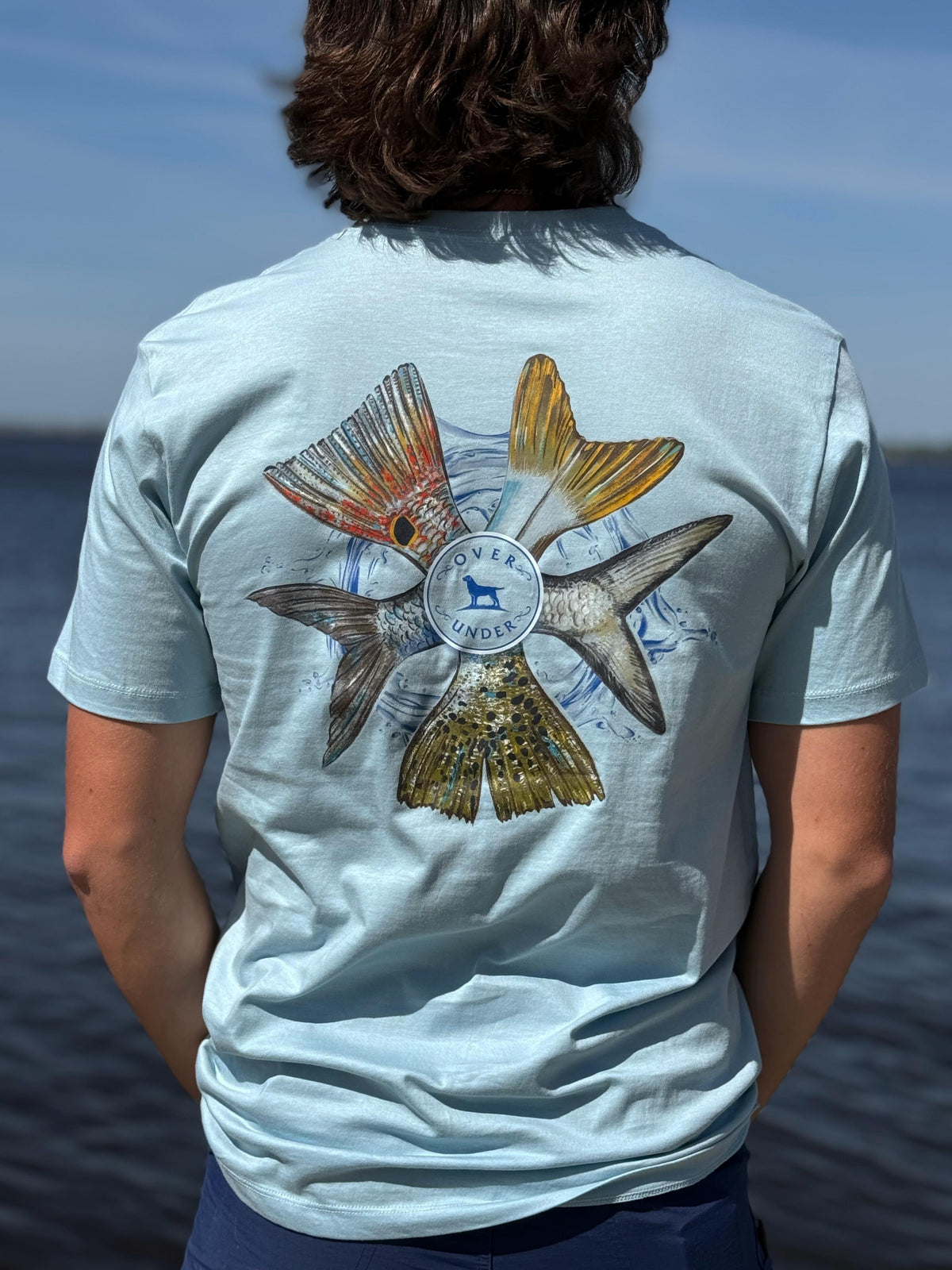 S/S Fish Ring T-Shirt Skyride