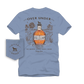 S/S Vintage Double Barrel Reserve T-Shirt Washed Denim