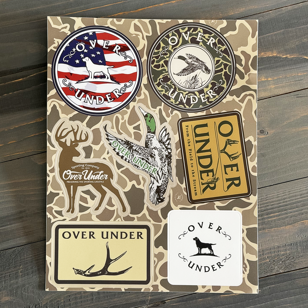 Classic Sticker Sheet