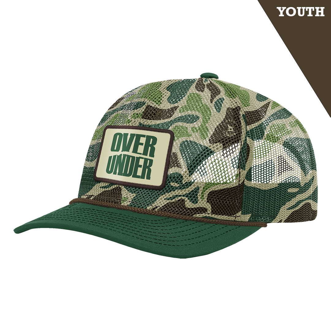 Youth Delta Mesh Hat Greenback Camo
