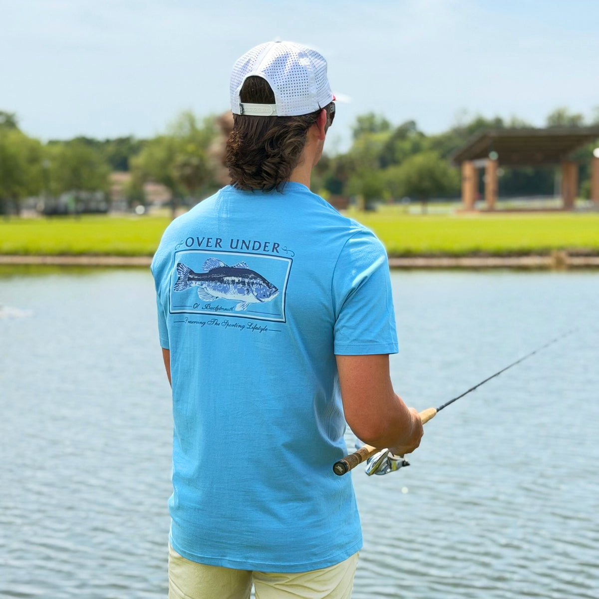 S/S Bucketmouth T-Shirt Azure
