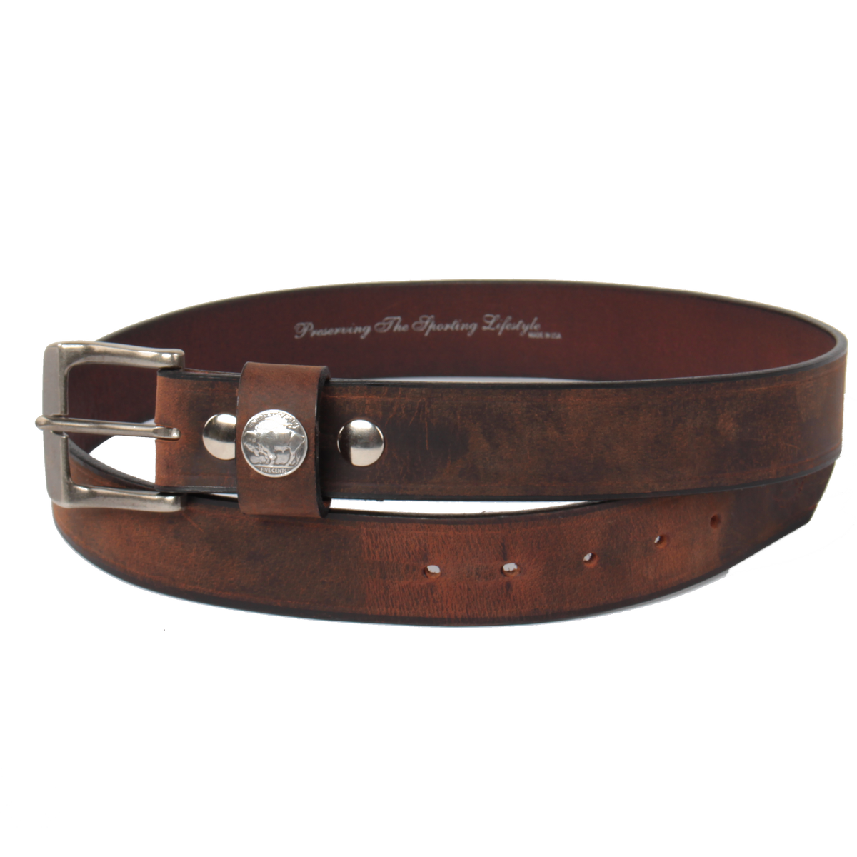 The American Heritage Buffalo Bison Belt