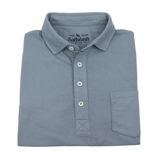 Saltwash Polo Granite - Over Under Clothing