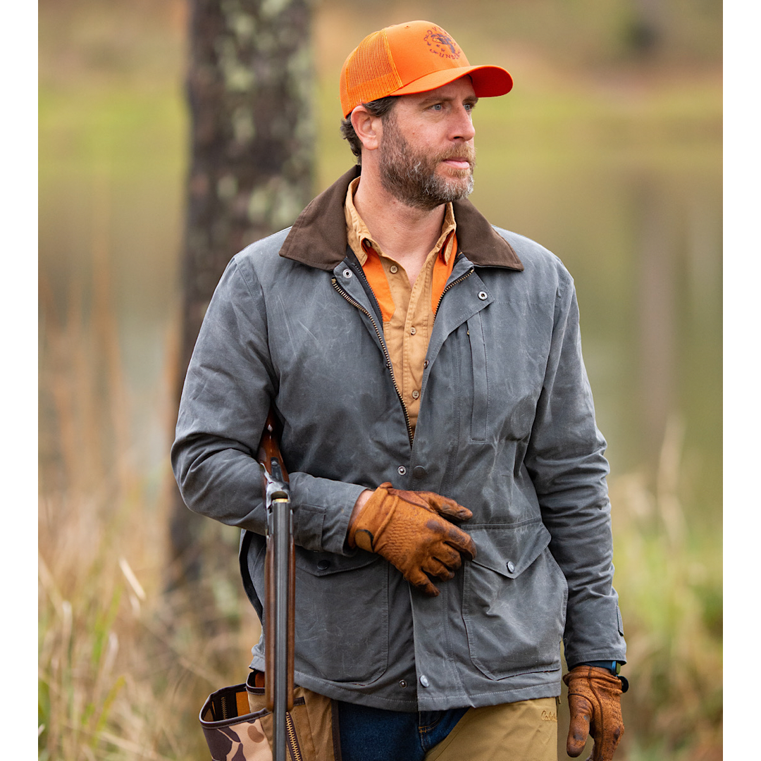 Waxed Briar Jacket Charcoal